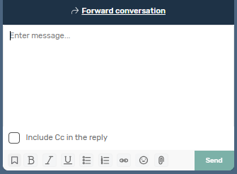 Old editor (Email compose)